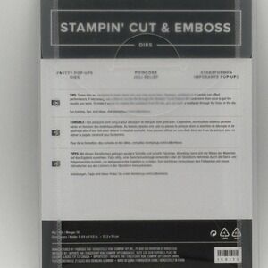 Stampin Up Pretty Pop-Ups dies Butterfly Dragon Fly Flowers 159179